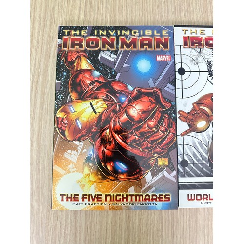 483 - IRON MAN GRAPHIC NOVELS/TPB's x 3.
Three Iron Man Graphic Novels. All FN Condition. Marvel Comics. S... 