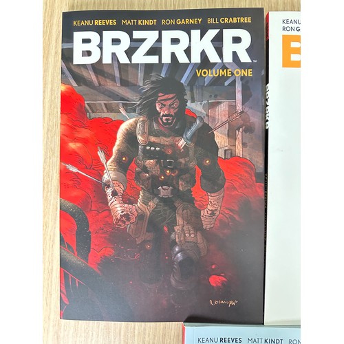 488 - BRZRKR GRAPHIC NOVELS/TPB's - Books 1 - 3. VFN Condition. BOOM COMICS.