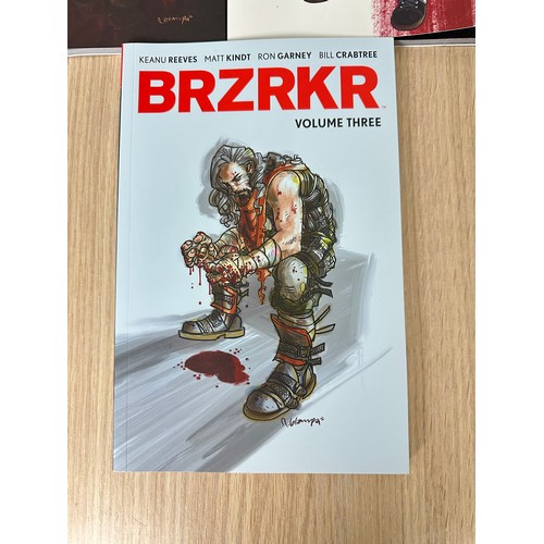 488 - BRZRKR GRAPHIC NOVELS/TPB's - Books 1 - 3. VFN Condition. BOOM COMICS.