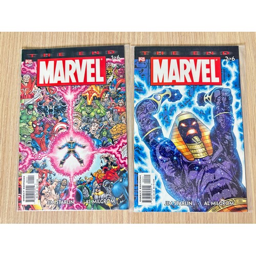 499 - MARVEL UNIVERSE: THE END. #1 - 6. Complete Limited Issue Series. Marvel Comics 2003. VFN Condition.