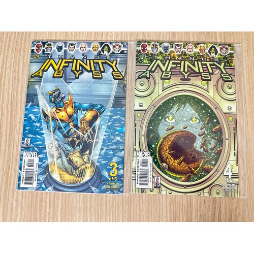 500 - THANOS INFINITY ABYSS #1 - 6. Complete Limited Issue Series. Marvel Comics 2002. VFN Condition.