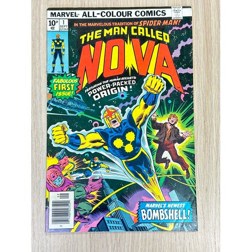 501 - NOVA #1. Marvel Comics 1976. 1st App and origin of Nova. Key Comic. FN/VFN Condition. High Grade. Ba... 