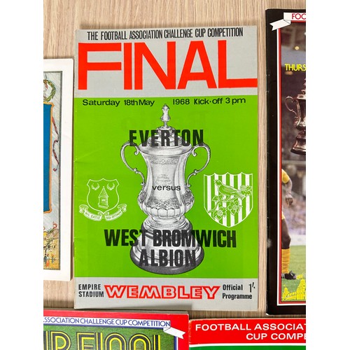 601 - FOOTBALL PROGRAMMES: FA CUP FINAL PROGRAMME collection. inc repro of 1923 Final plus finals from 196... 