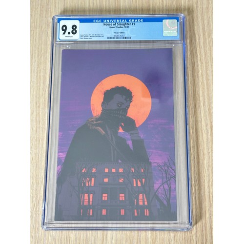 417A - HOUSE OF SLAUGHTER #1 VIRGIN EDITION CGC 9.8.
Tynion. Boom Studios 2001.