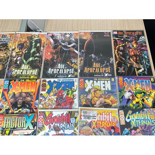 518 - Age of Apocalypse mega-set (only missing X-Man #1), 44 comics in total. Marvel Comics.