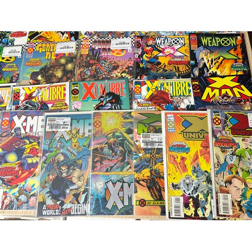 518 - Age of Apocalypse mega-set (only missing X-Man #1), 44 comics in total. Marvel Comics.