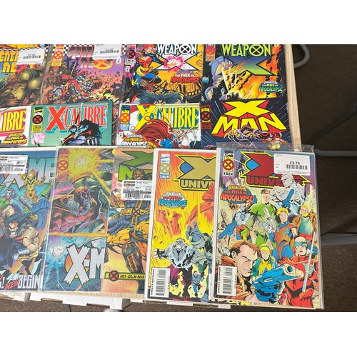 518 - Age of Apocalypse mega-set (only missing X-Man #1), 44 comics in total. Marvel Comics.