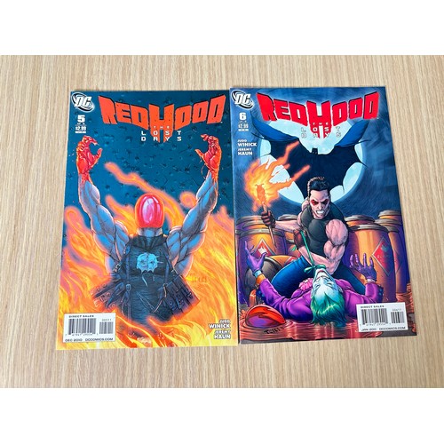 528 - Red Hood: The Lost Days #1-6 Complete Limited Issue Set. (Red Hood origin story). DC Comics 2010.	

... 