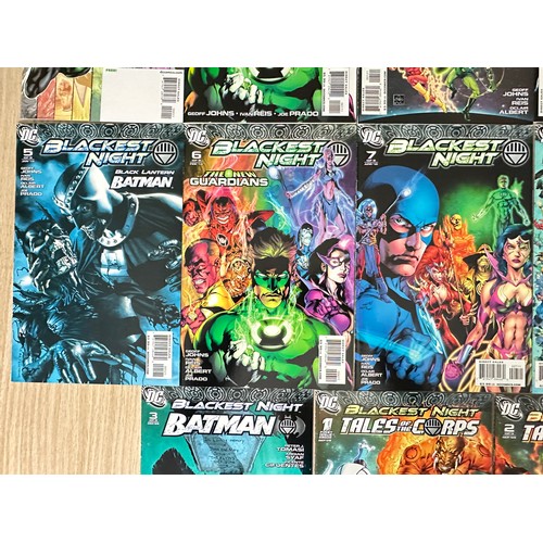 531 - Blackest Night set (#0-8) + Batman: Blackest Night set #1-3 + Tales of the Black Lantern Corps set #... 