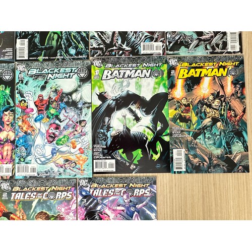 531 - Blackest Night set (#0-8) + Batman: Blackest Night set #1-3 + Tales of the Black Lantern Corps set #... 