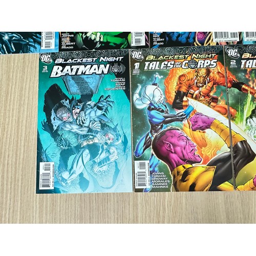 531 - Blackest Night set (#0-8) + Batman: Blackest Night set #1-3 + Tales of the Black Lantern Corps set #... 