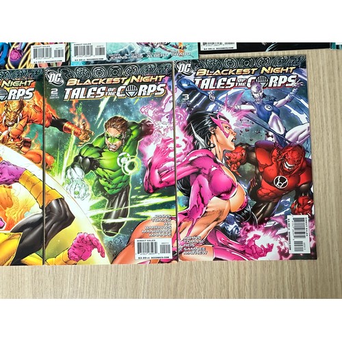 531 - Blackest Night set (#0-8) + Batman: Blackest Night set #1-3 + Tales of the Black Lantern Corps set #... 