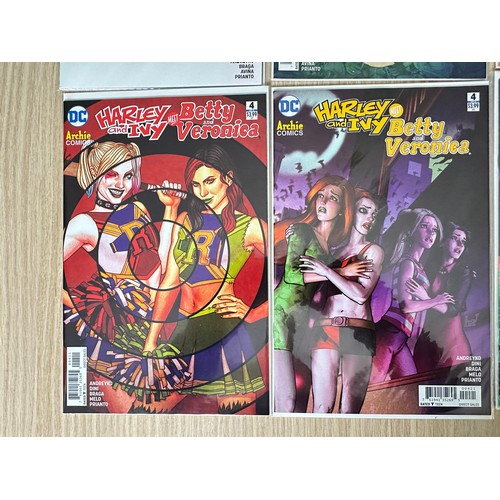 532 - Harley & Ivy meet Betty & Veronica #1-6 Complete Limited Issue Set. Plus blank issue #1 & variant is... 