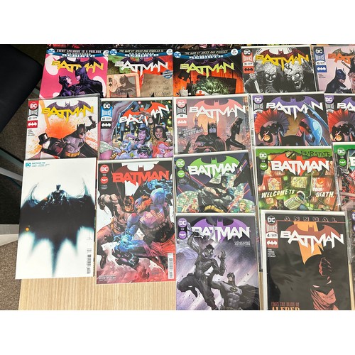 535 - Batman Vol.3. Rebirth bundle (45 issues, includes variants). DC Comics 2016 onwards. Mostly VFN Cond... 