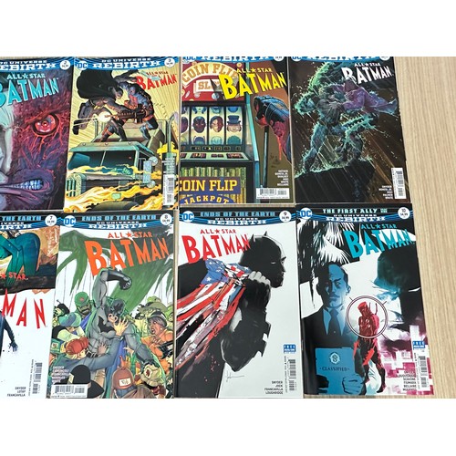 538 - All-Star Batman #1-14 (full set), plus issue 1 variant. DC Comics 2016/7. VFN Condition.