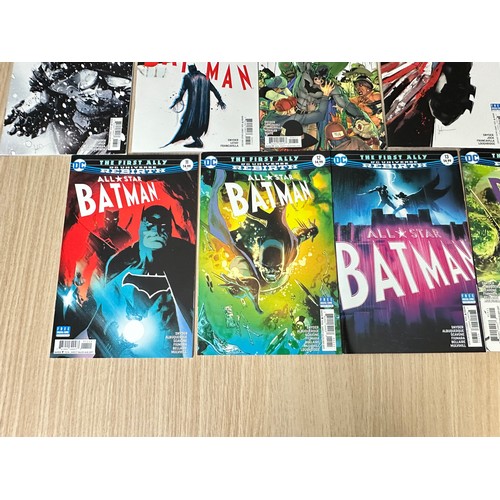 538 - All-Star Batman #1-14 (full set), plus issue 1 variant. DC Comics 2016/7. VFN Condition.