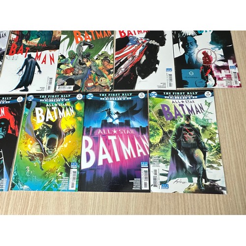 538 - All-Star Batman #1-14 (full set), plus issue 1 variant. DC Comics 2016/7. VFN Condition.