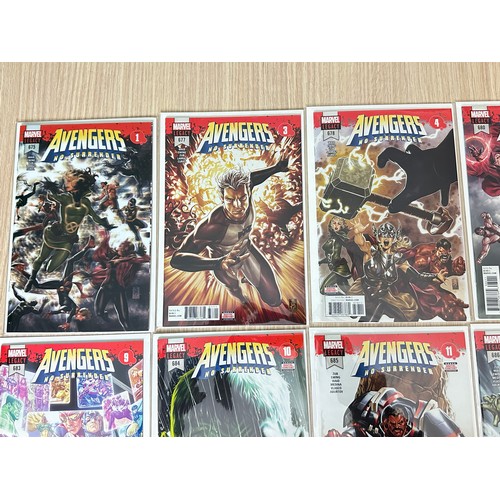 539 - Avengers: No Surrender #1-16 (excluding #2 & 5) includes 1st App of Immortal Hulk. plus Avengers: No... 