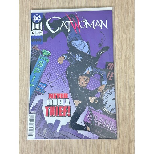 542 - Catwoman #9 (signed by writer Ram V). DC Comics. VFN Condition.