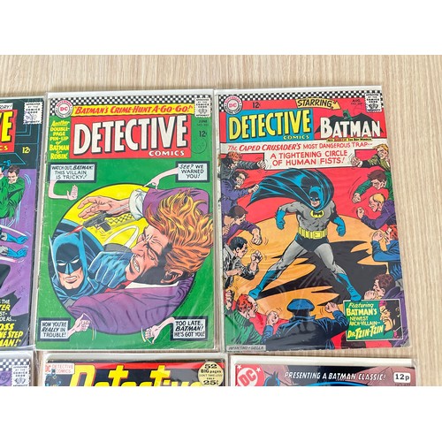 547 - Detective Comics bundle (340, 344, 352, 354, 355, 360, 423, 477, 498, 499, 502). DC Comics.