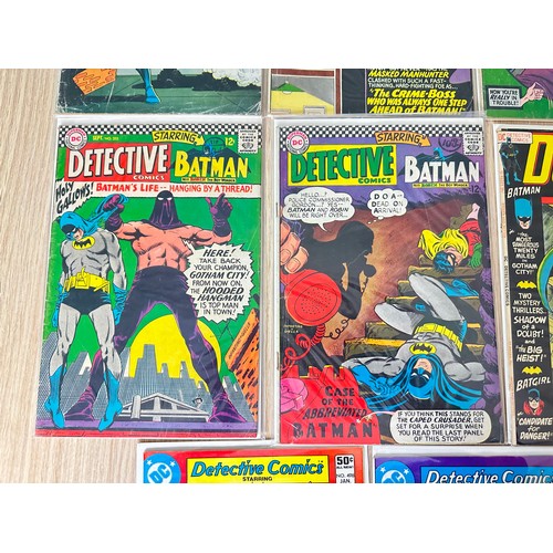 547 - Detective Comics bundle (340, 344, 352, 354, 355, 360, 423, 477, 498, 499, 502). DC Comics.