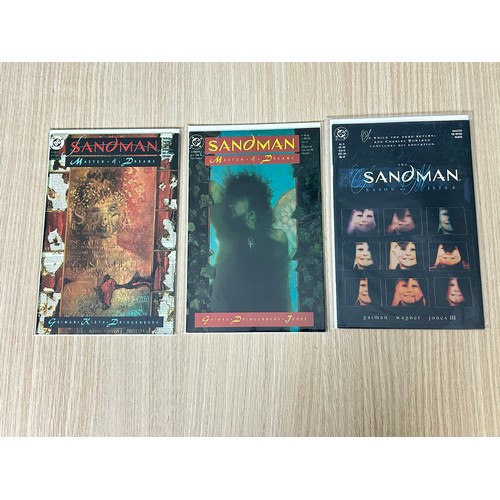 548 - The Sandman key issue bundle (#4 – (1st app Lucifer), #8 (1st app Death), 25 (1st app Dead Boy Detec... 