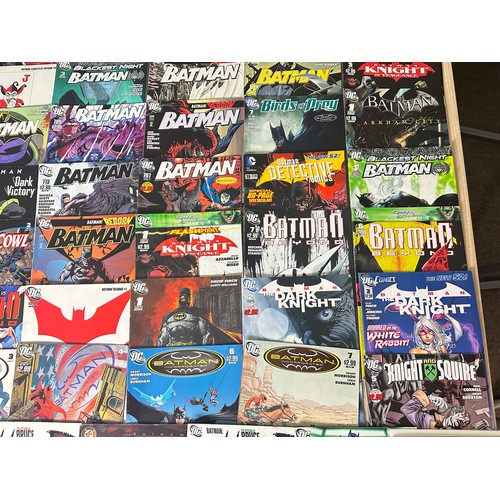 553 - LARGE BUNDLE OF BATMAN COMICS - 64 ISSUES IN TOTAL. Various decades. Various titles, some nice runs ... 