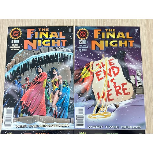 557 - THE FINAL NIGHT #1 - 4. Complete Limited issue Series. DC Comics 1996. FN/VFN Condition.