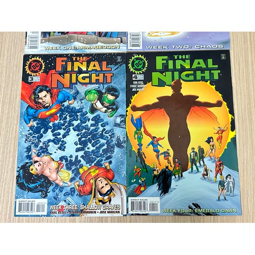 557 - THE FINAL NIGHT #1 - 4. Complete Limited issue Series. DC Comics 1996. FN/VFN Condition.