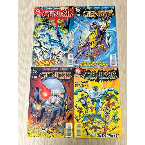 559 - GENESIS #1-4 Complete Limited Issue Mini Series. DC Comics 1997. FN/VFN Condition.