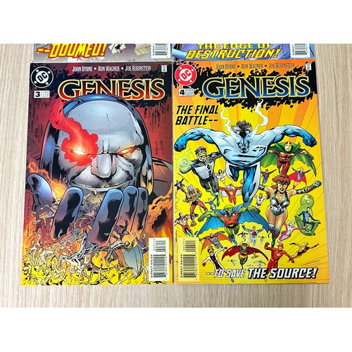 559 - GENESIS #1-4 Complete Limited Issue Mini Series. DC Comics 1997. FN/VFN Condition.