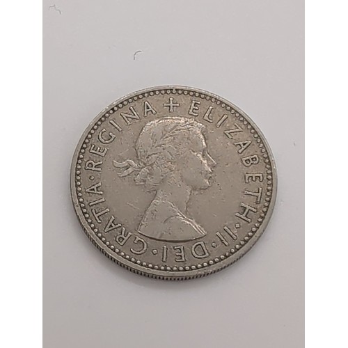 67 - 1957 British One Shilling Coin