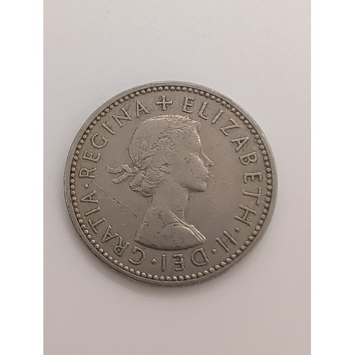 68 - 1954 British One Shilling Coin