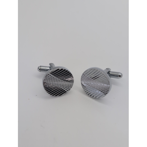 110 - Men's Patterned Cufflinks