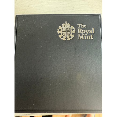 Silver commemorative coin Royal mint limited edition £5 Prince George ...