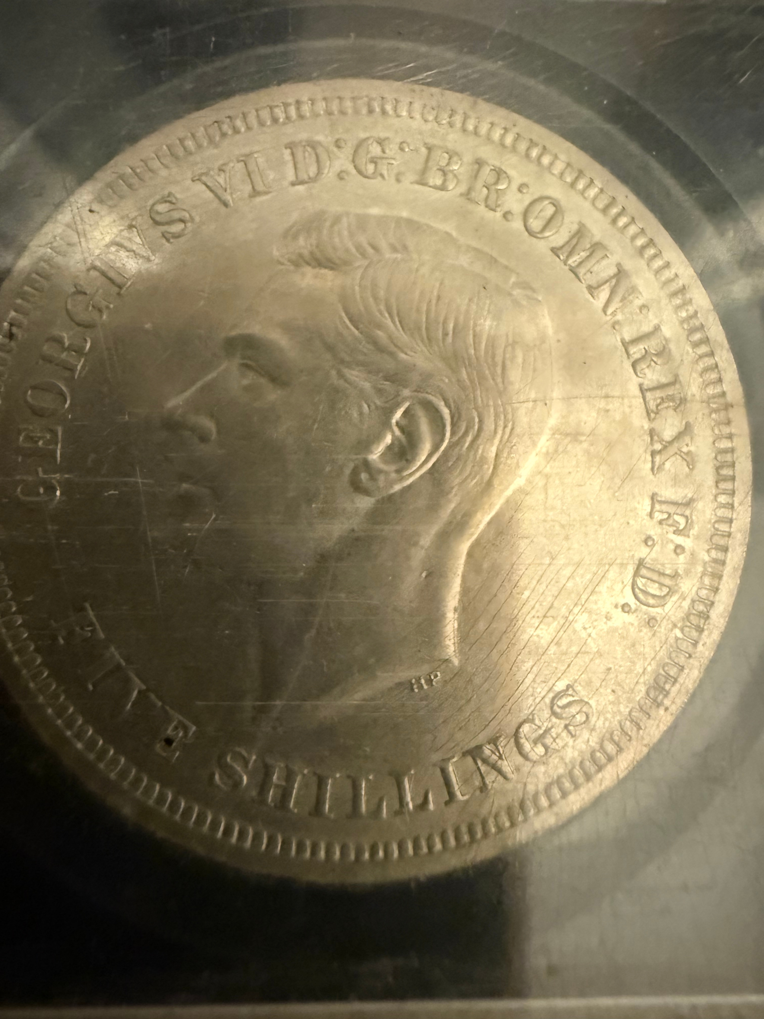 1951 George VI five shilling crown Festival of Britain
