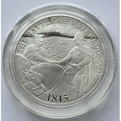2015 UK Silver Proof Commemorative 5 Coin, 200th Anniversary of the ...