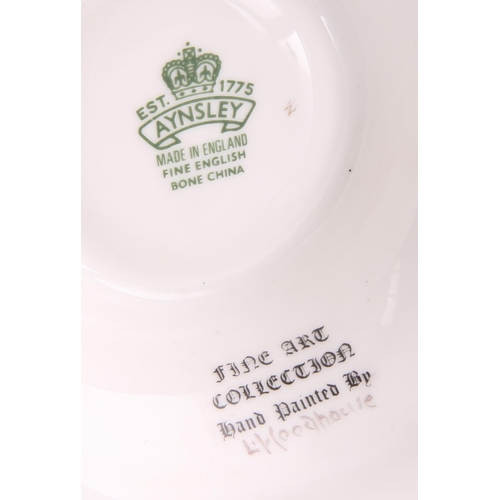 126 - A LARGE AYNSLEY LIMITED EDITION LOVING CUP AND COVER, 