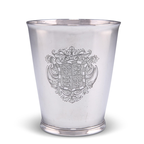 1049 - A GEORGE V SILVER BEAKER, by Arthur Martin Parsons & Frank Herbert Parsons, London 1935, in the styl... 
