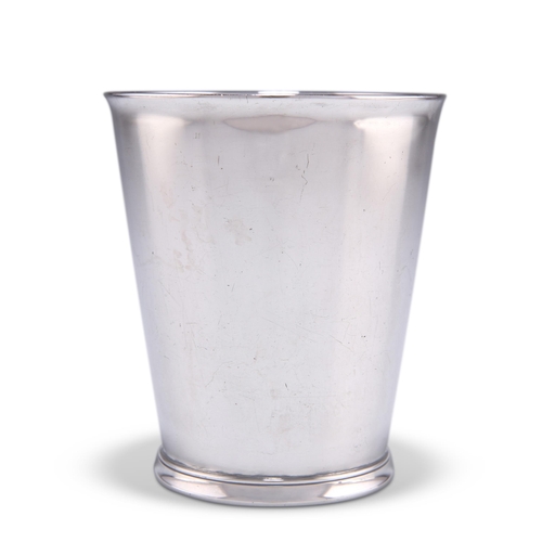 1049 - A GEORGE V SILVER BEAKER, by Arthur Martin Parsons & Frank Herbert Parsons, London 1935, in the styl... 