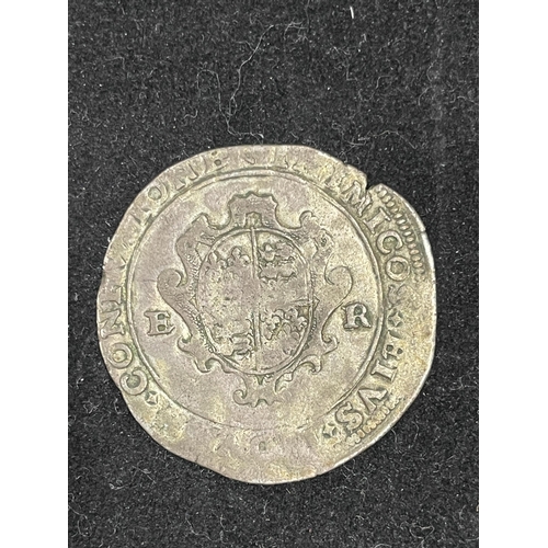 142 - Edward VI (1547 - 1553) shilling, 4.40 grams, 31.7 mm, 12h, mintmark bow (durham house mint) 1548 - ... 