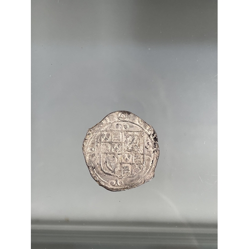 165 - Charles I (1625 - 1649) shilling, 5.83 grams, 28.9mm, 3h, mintmark triangle in circle 1641 - 1643. O... 