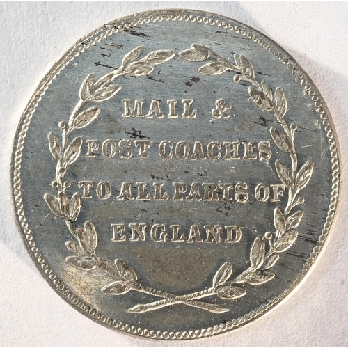 231 - London, High Holborn, Christopher Ibberson imitation Halfpenny by W.J. Taylor, DH343, Extremely Fine... 