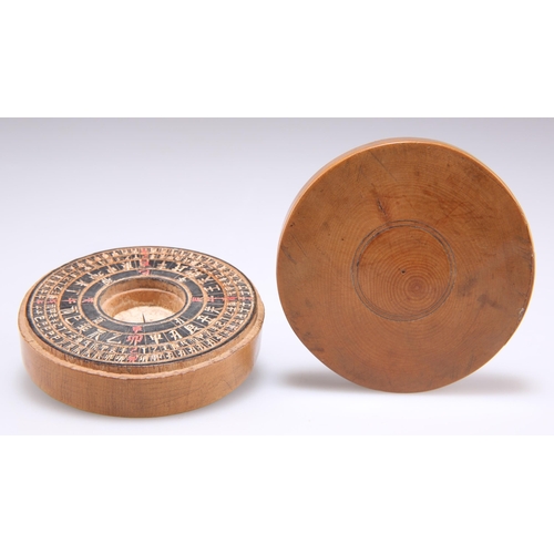 282 - AN EARLY 19TH CENTURY CHINESE LUOPAN FEN SHUI COMPASS. 7cm diameter