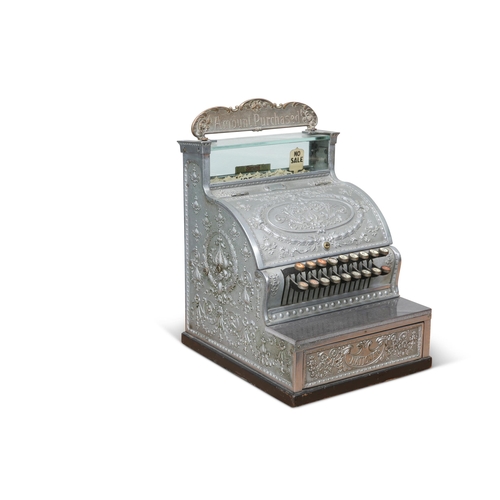 387 - A 'NATIONAL' CASH REGISTER, 1913-1914, by Stevensons of Manchester, model no. 325, serial no. 136135... 