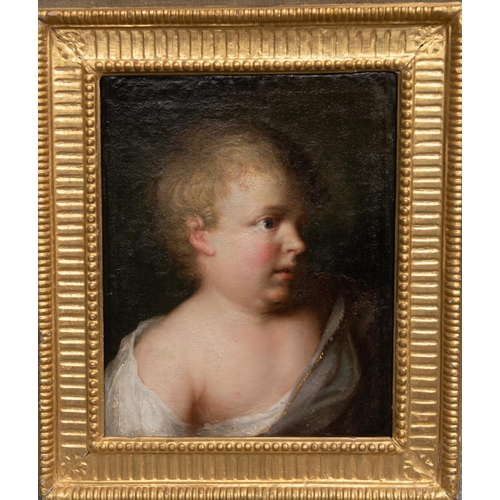 2006 - BRITISH SCHOOL (18TH CENTURY) PORTRAIT OF A CHILD Oil on panel(27cm x 22cm)