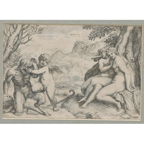 2009 - 18TH CENTURY ITALIAN SCHOOL INK SKETCH, DIANA Ink on paper
 (28cm x 40cm)