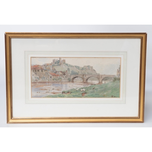 2050 - HARRY GOODWIN (BRITISH 1867-1893) VIEW OF RICHMOND Signed with monogram and dated 1892
Watercolour a... 