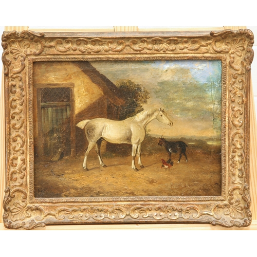 2066 - 19TH CENTURY ENGLISH SCHOOL PORTRAIT OF A HORSE Indistinctly signed lower left
Oil on canvas
SHAWE-S... 