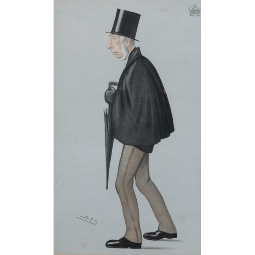 2155 - VANITY FAIR SPY PRINT FREDERICK PONSONBY 6TH EARL OF BESSBOROUGH (1815-1895) Print(31cm x 18cm)... 